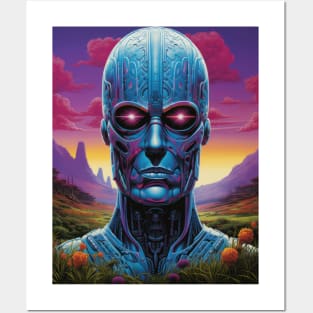 Robot Dreamscape Posters and Art